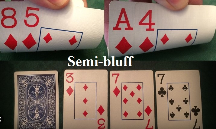 Semi Bluff Poker